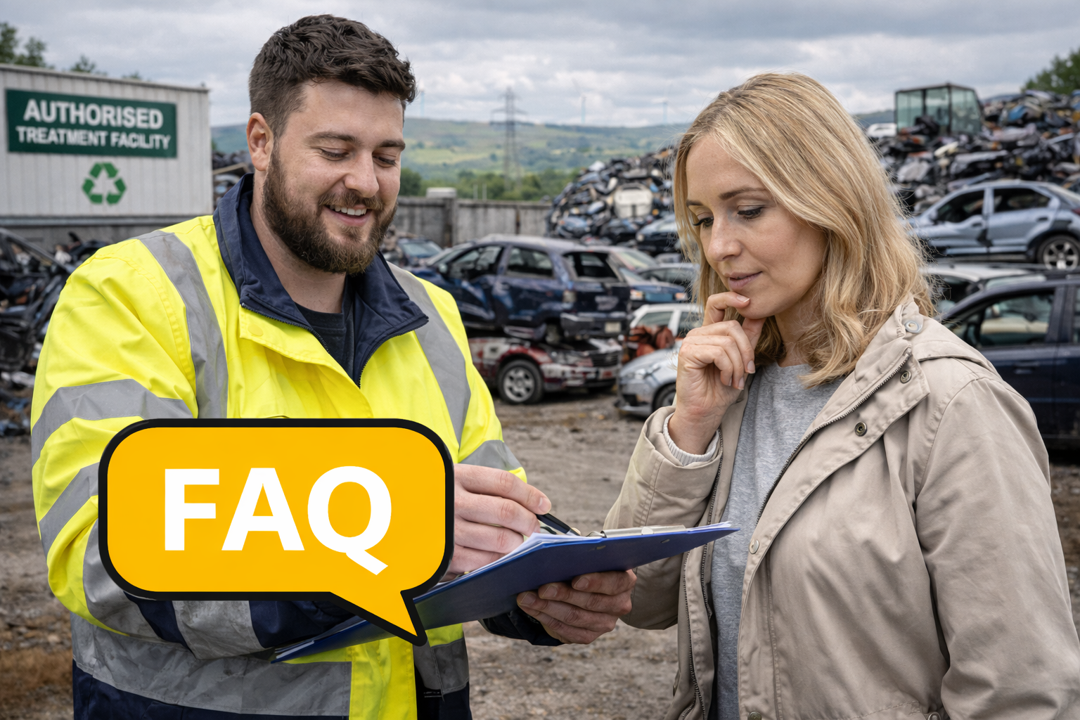 Scrap car FAQs and advice in Ashton-in-Makerfield