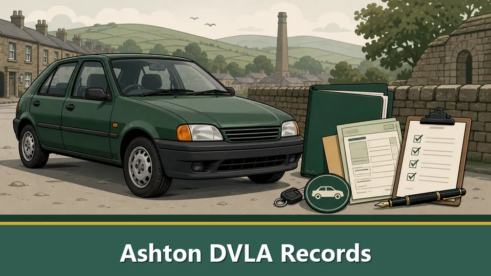 Ashton DVLA Records