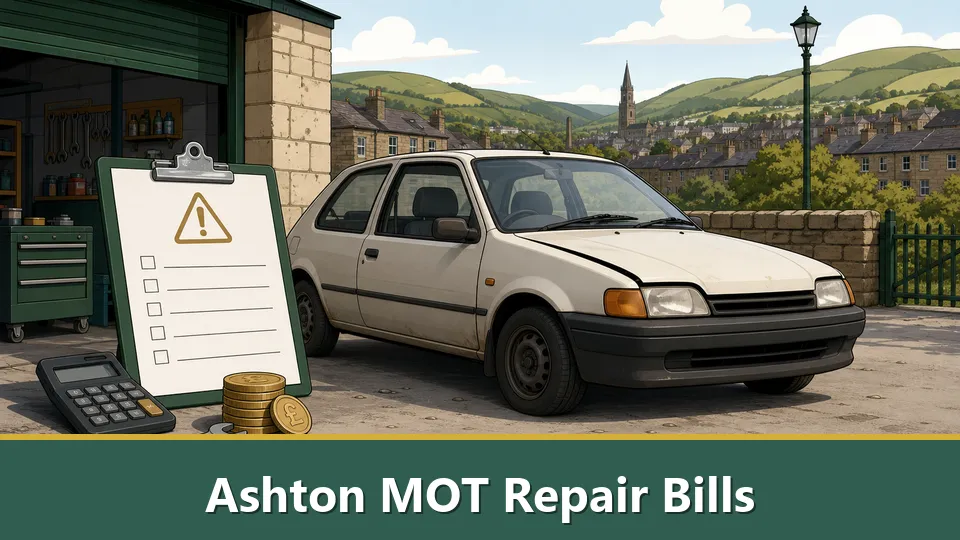 Ashton MOT Repair Bills