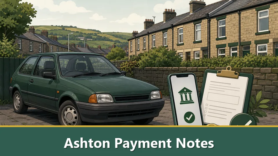 Ashton Payment Notes